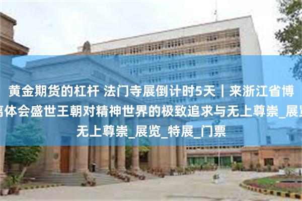 黄金期货的杠杆 法门寺展倒计时5天｜来浙江省博物馆，近距离体会盛世王朝对精神世界的极致追求与无上尊崇_展览_特展_门票