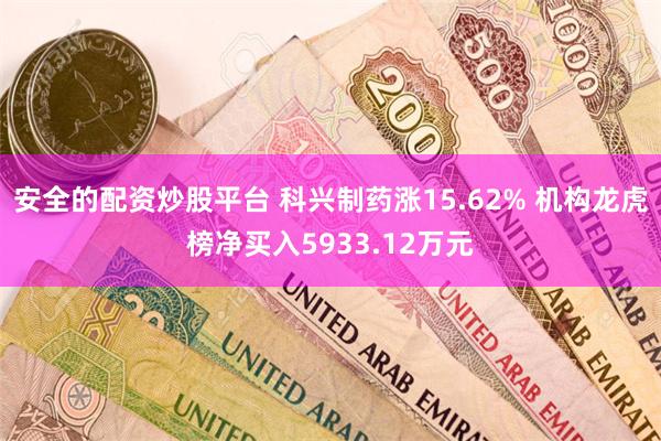 安全的配资炒股平台 科兴制药涨15.62% 机构龙虎榜净买入5933.12万元