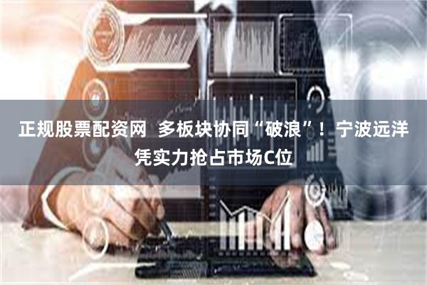 正规股票配资网  多板块协同“破浪”！宁波远洋凭实力抢占市场C位