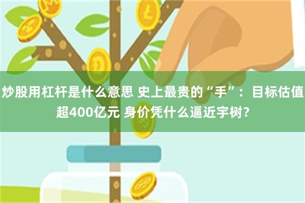 炒股用杠杆是什么意思 史上最贵的“手”：目标估值超400亿元 身价凭什么逼近宇树？