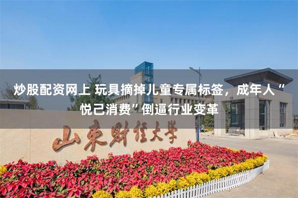 炒股配资网上 玩具摘掉儿童专属标签，成年人“悦己消费”倒逼行业变革