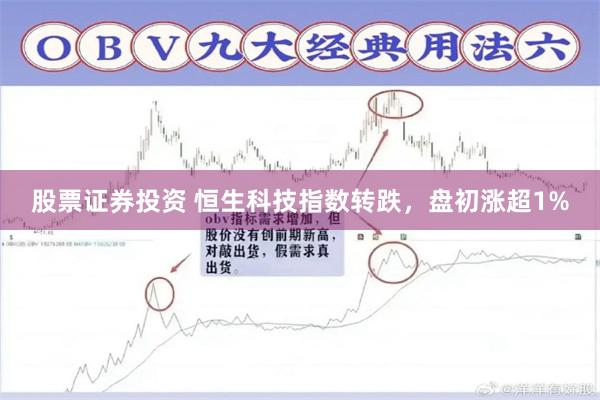 股票证券投资 恒生科技指数转跌，盘初涨超1%
