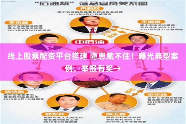 线上股票配资平台搭建 隐患藏不住！曝光典型案例，举报有奖→