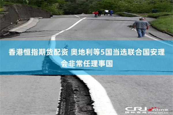 香港恒指期货配资 奥地利等5国当选联合国安理会非常任理事国