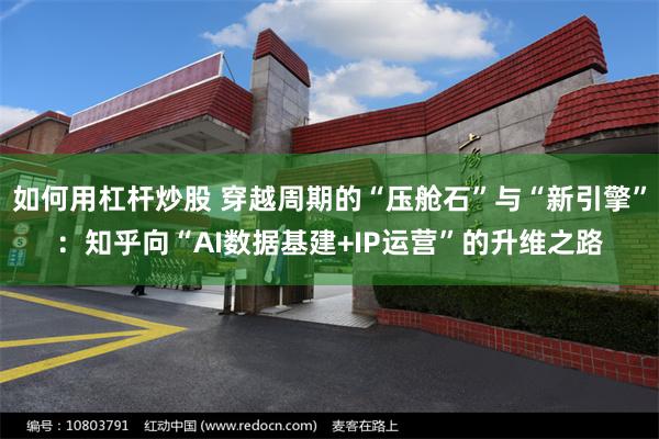 如何用杠杆炒股 穿越周期的“压舱石”与“新引擎”：知乎向“AI数据基建+IP运营”的升维之路