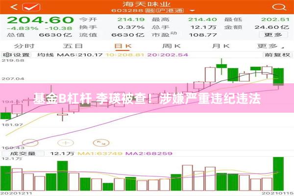 基金B杠杆 李瑛被查！涉嫌严重违纪违法
