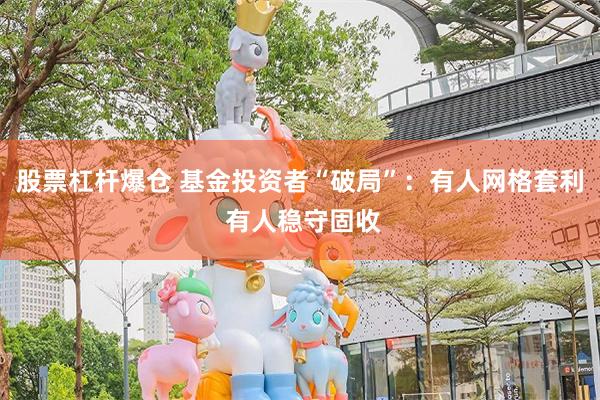 股票杠杆爆仓 基金投资者“破局”：有人网格套利 有人稳守固收