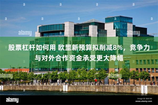 股票杠杆如何用 欧盟新预算拟削减8%，竞争力与对外合作资金承受更大降幅